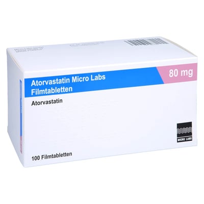 Atorvastatin Micro Labs 80 mg