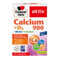 Doppelherz Calcium 900 + D3