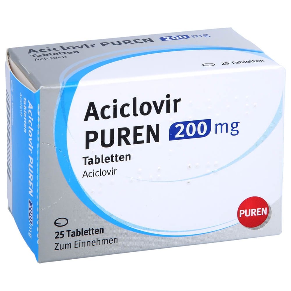 Aciclovir PUREN 200 mg Tabletten