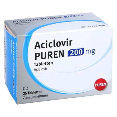 Aciclovir PUREN 200 mg Tabletten