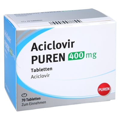 Aciclovir PUREN 400 mg Tabletten