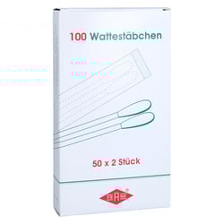 Wattestäbchen Holz 15 cm