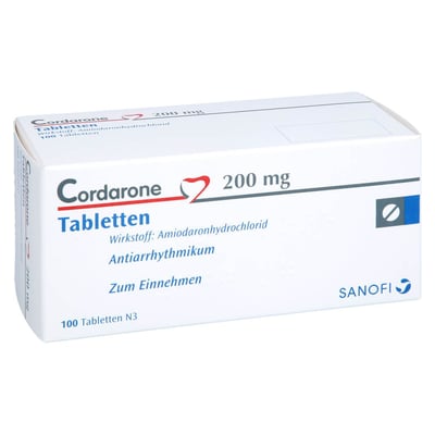 Cordarone 200 mg Tabletten Produktbild 1