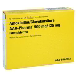 Amoxicillin/Clavulansäure AAA-Pharma 500 mg/125 mg