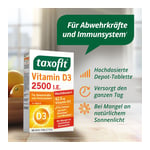 Taxofit Vitamin D3 2500 I.e. Tabletten Produktbild 6