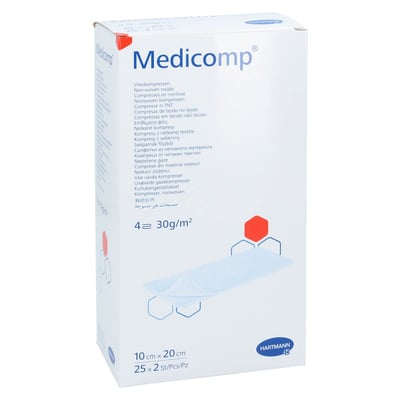 Medicomp steril 10x20 cm 4F