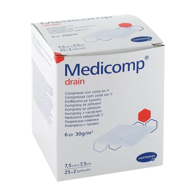 Medicomp Drain St 7.5x7.5