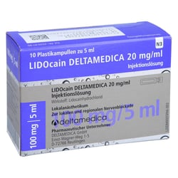 Lidocain Deltamedi 20mg/ml