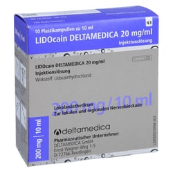 Lidocain Deltamedi 20mg/ml