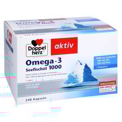 Doppelherz Omega-3 Seefischöl 1000