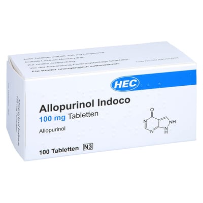 Allopurinol Indoco 100 mg