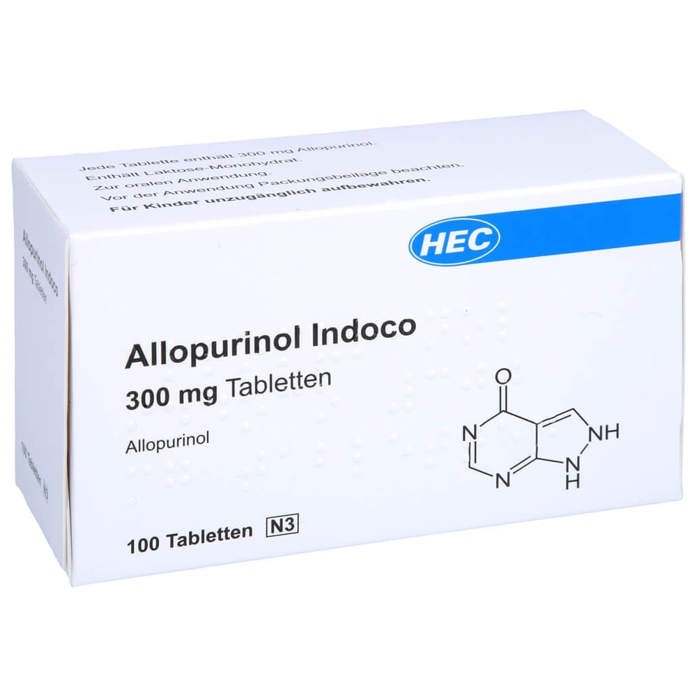 Allopurinol Indoco 300 mg