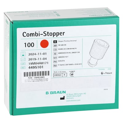 Kombi Stop Verschlussk Rot