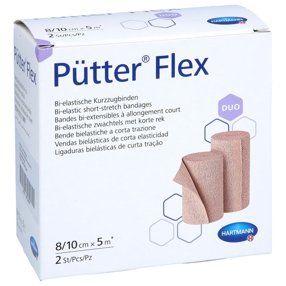 Pütter Flex Duo Binde 8/10 cmx5 m