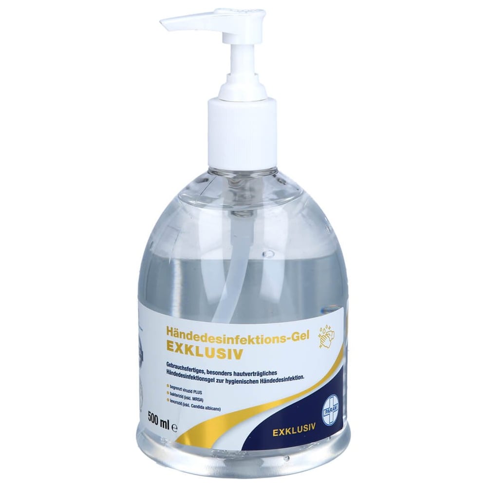 Händedesinfektion Gel EXKLUSIV PARAM