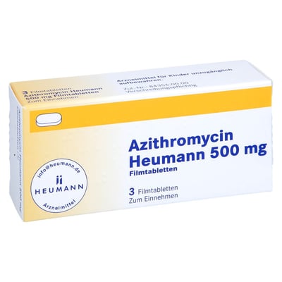 Azithromycin Heumann 500 mg