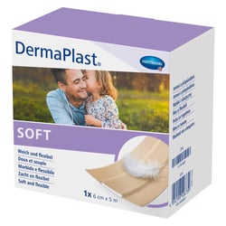 Dermaplast Soft Pflaster 6 cmx5 m