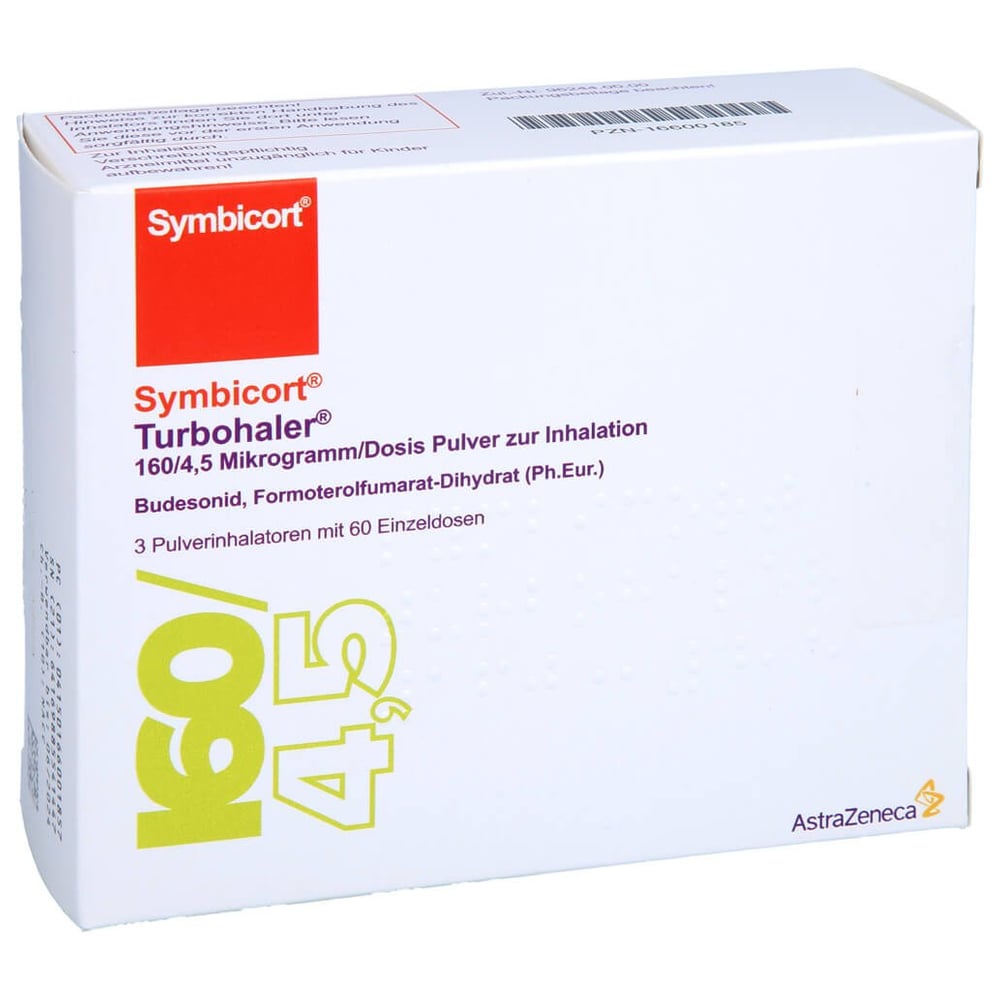 Symbicort Turbohaler 160/4,5 Mikrogramm/Dosis