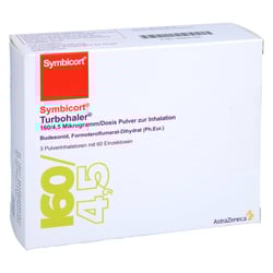 Symbicort Turbohaler 160/4,5 Mikrogramm/Dosis