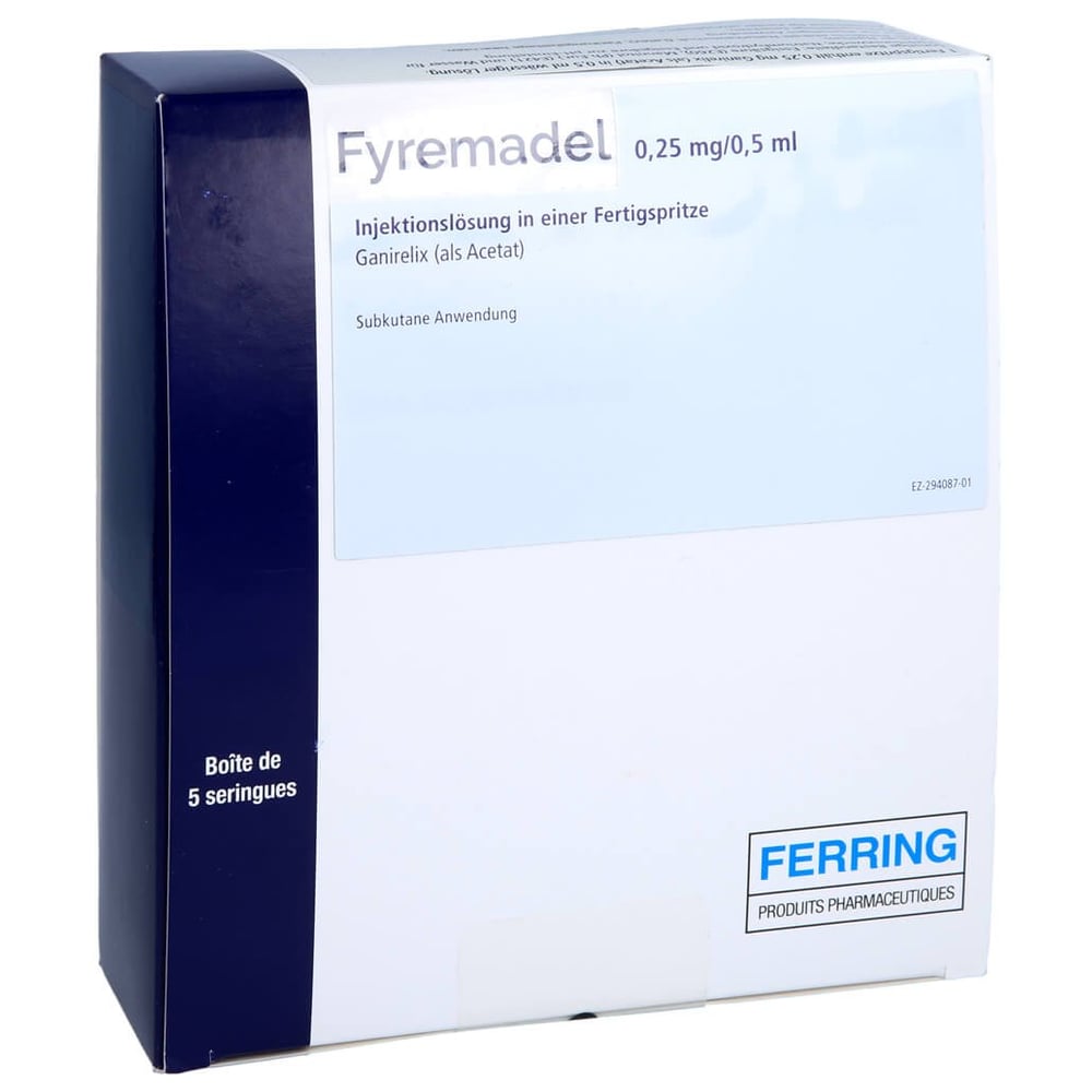 Fyremadel 0.25 mg/0.5 ml Fertigspr.