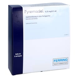 Fyremadel 0.25 mg/0.5 ml Fertigspr.