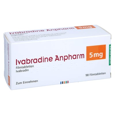 Ivabradine Anpharm 5 mg Filmtabletten