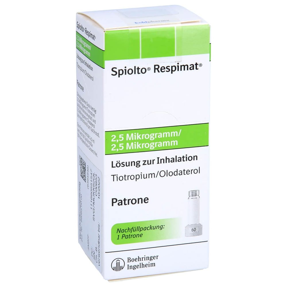Spiolto Respimat 2.5ug/2.5ug Hub Inh.Nach