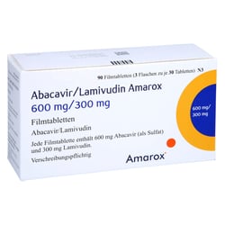 Abacavir/Lamivudin Amarox 600 mg/300 mg