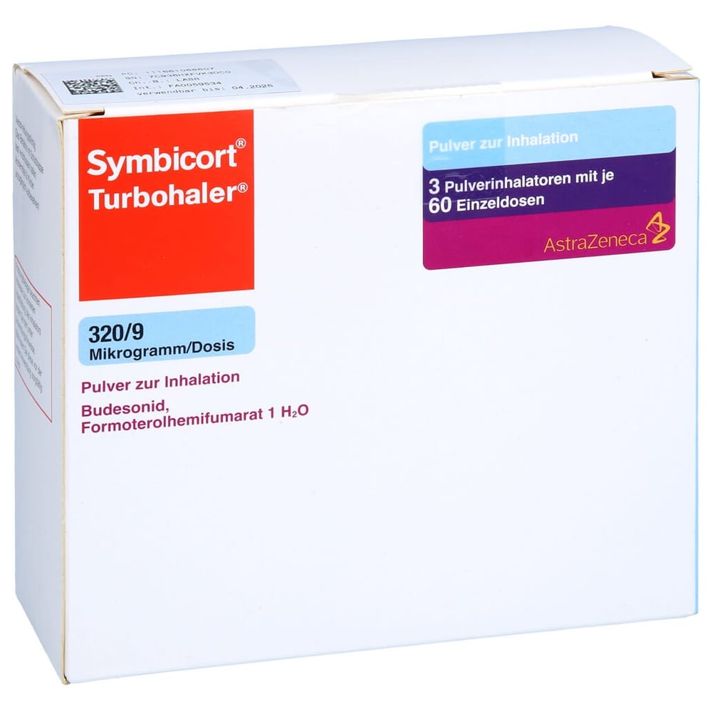 Symbicort Turbohaler 320/9 Mikrogramm/Dosis