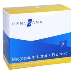 Magnesiumcitrat+d direkt MensSana Pulver