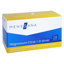 Magnesiumcitrat+d direkt MensSana Pulver