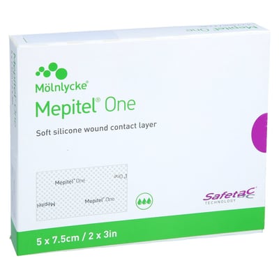 Mepitel One 5x7,5 cm Silikon Netzverband