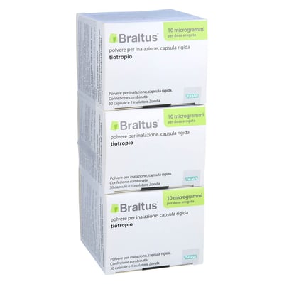 Braltus 10 Mikrogramm + Inhalator