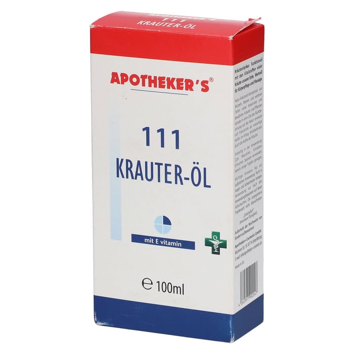 111 Kräuter Öl Apotheker's