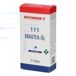 111 Kräuter Öl Apotheker's