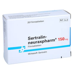 Sertralin-neuraxpharm 150 mg