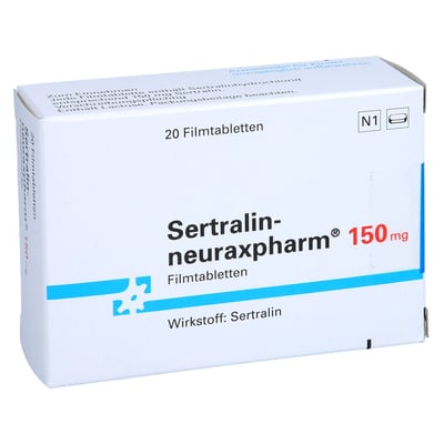 Sertralin-neuraxpharm 150 mg Produktbild 1