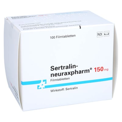 Sertralin-neuraxpharm 150 mg