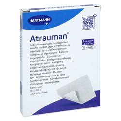 Atrauman 5x5 cm steril Kompressen Kohlpharma