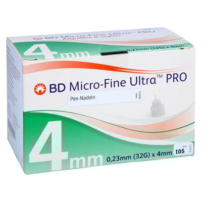 BD Micro-fine Ultra Pro Pen-Nadeln 0,23x4 mm 32 G