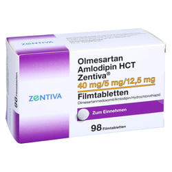 Olmesartan Amlodipin HCT Zentiva 40 mg/5 mg/12,5 mg
