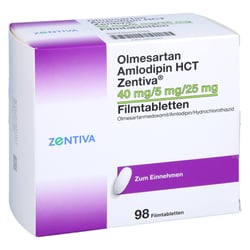 Olmesartan Amlodipin HCT Zentiva 40 mg/5 mg/25 mg