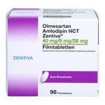 Olmesartan Amlodipin HCT Zentiva 40 mg/5 mg/25 mg