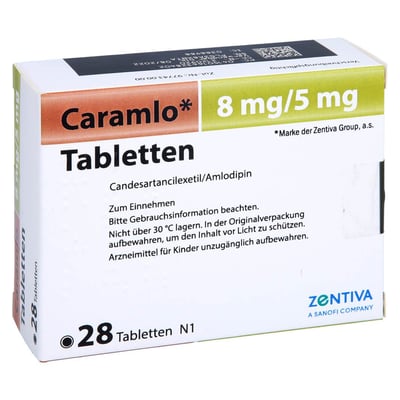 Caramlo 8 mg/5 mg
