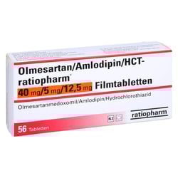 Olmesartan/Amlodipin/HCT-ratiopharm 40 mg/5 mg/12,5 mg
