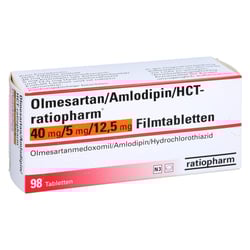 Olmesartan/Amlodipin/HCT-ratiopharm 40 mg/5 mg/12,5 mg