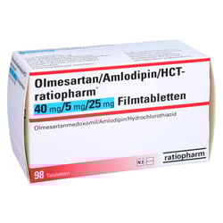 Olmesartan/Amlodipin/HCT-ratiopharm 40 mg/5 mg/25 mg
