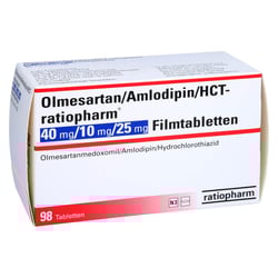 Olmesartan/Amlodipin/HCT-ratiopharm 40 mg/10 mg/25 mg