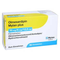 Olmesardipin Mylan plus 20 mg/5 mg/12,5 mg