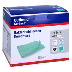 Cutimed Sorbact Kompressen 7x9 cm B2B Medical